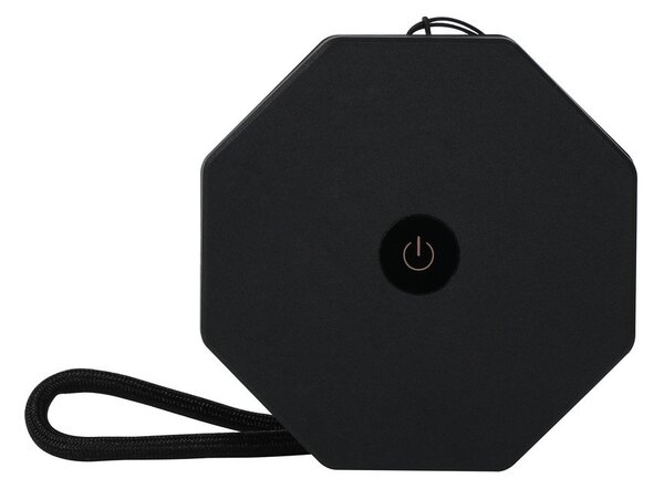 Bílá/černá přenosná světelná dekorace na USB ø 8 cm Twist – Gingko