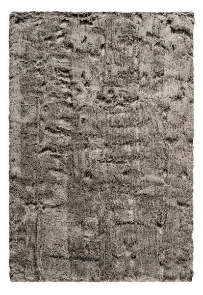 KOŽEŠINOVÝ KOBEREC, 80/150 cm, hnědá, olivově zelená - Online Only koberce & rohožky, Online Only