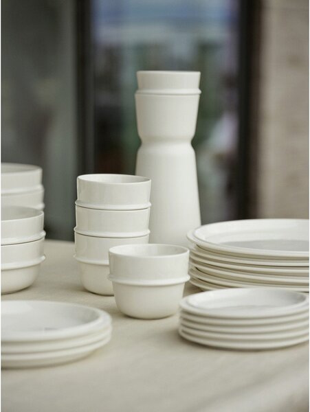 Krémový porcelánový talíř ø 24 cm Eau – Zone