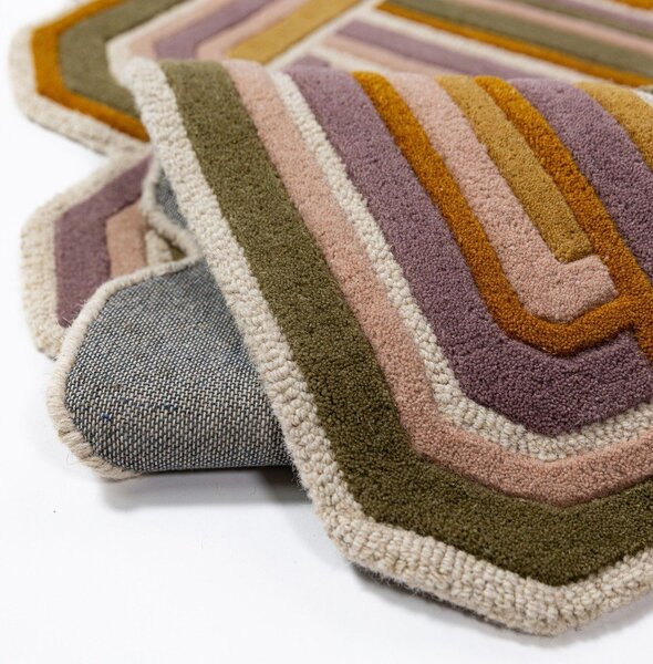 Ručně tkaný vlněný běhoun 80x300 cm Lattice Shaped – Flair Rugs
