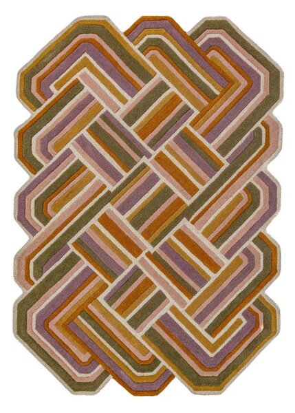 Ručně tkaný vlněný koberec 140x200 cm Lattice Shaped – Flair Rugs