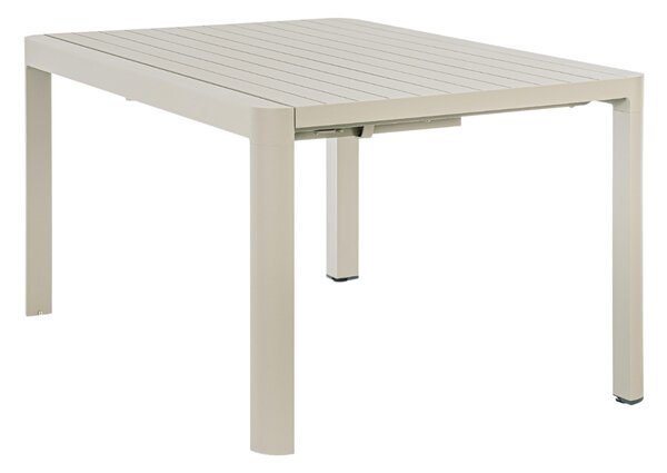 Bizzotto Hliníkový rozkládací zahradní jídelní stůl Kiplin 149 x 97/149 cm