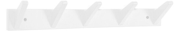 Bílý nástěnný věšák z březového dřeva 57 cm Daiki – Yes Everyday