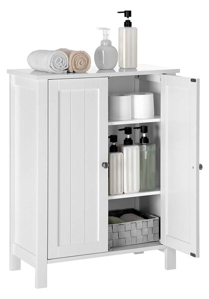 SONGMICS Koupelnová skříňka Agnes 60x30x80 cm bílá