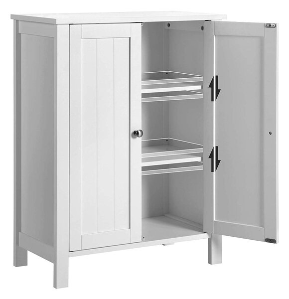 SONGMICS Koupelnová skříňka Agnes 60x30x80 cm bílá