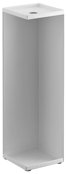 Bílý kovový stojan na toaletní papír Yamazaki Tower 38,5 cm