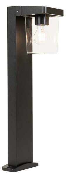 Moderne staande buitenlamp zwart 60 cm IP54 - Chimay