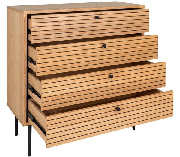 -25 % Dny MOMENTI– Nordic Living Dubová komoda Serenity 80 x 40 cm