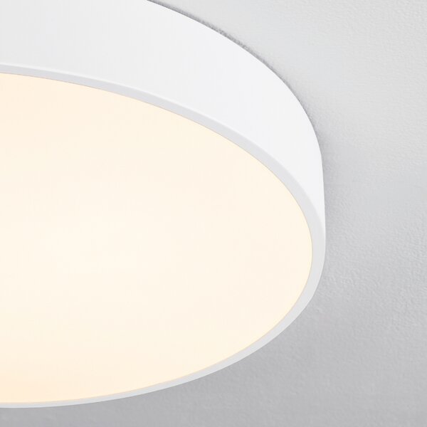 -25 % Dny MOMENTI– Bílé kovové stropní LED světlo Nova Luce Hadon 50 cm