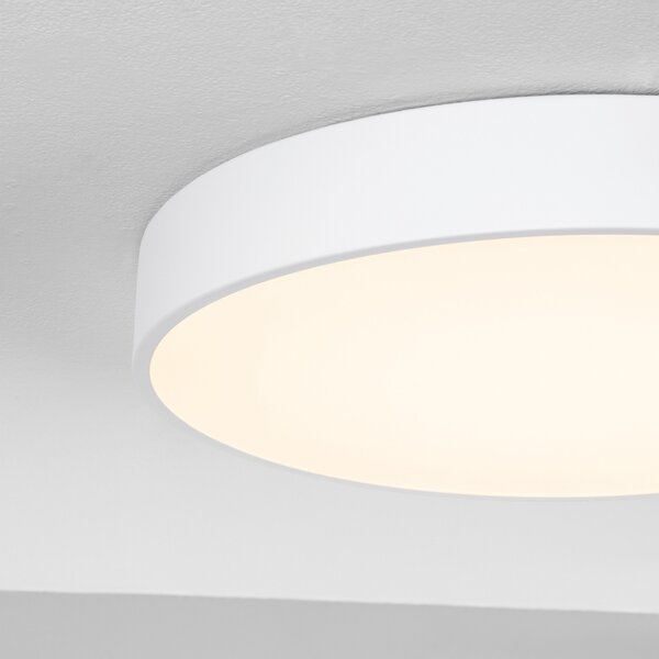 -25 % Dny MOMENTI– Bílé kovové stropní LED světlo Nova Luce Hadon 50 cm