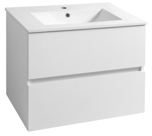 Aqualine Aqualine, PANEDA umyvadlová skříňka 69,5x55x45,2cm, bílá, PN270