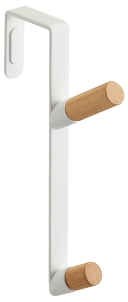 Bílý kovový věšák na dveře Yamazaki Tower