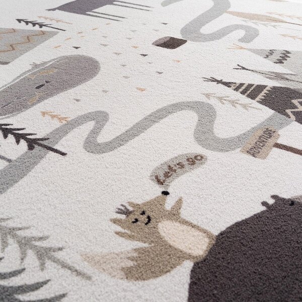 Krémový pratelný dětský koberec 160x230 cm Coco 1135 – Ayyildiz Carpets