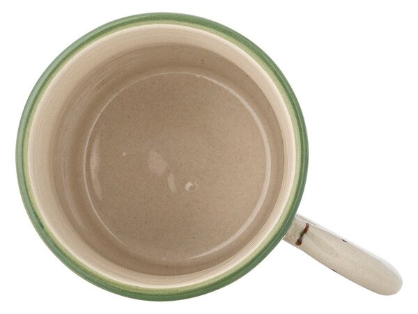 Zelený keramický hrnek na cappuccino 260 ml Hezha – Bloomingville