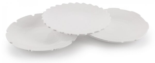 Seletti designový set 3 dezertních talířů Machine Collection