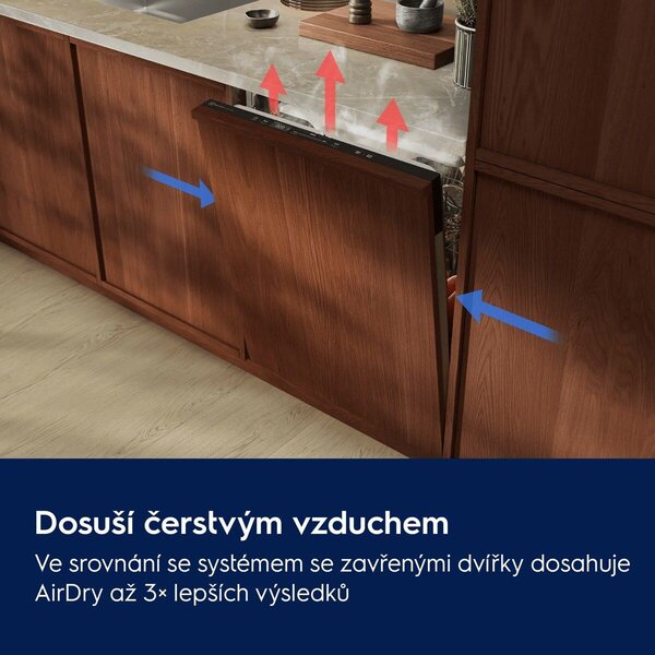 Electrolux E62LD200S Vestavná myčka plně integrovaná 60 cm