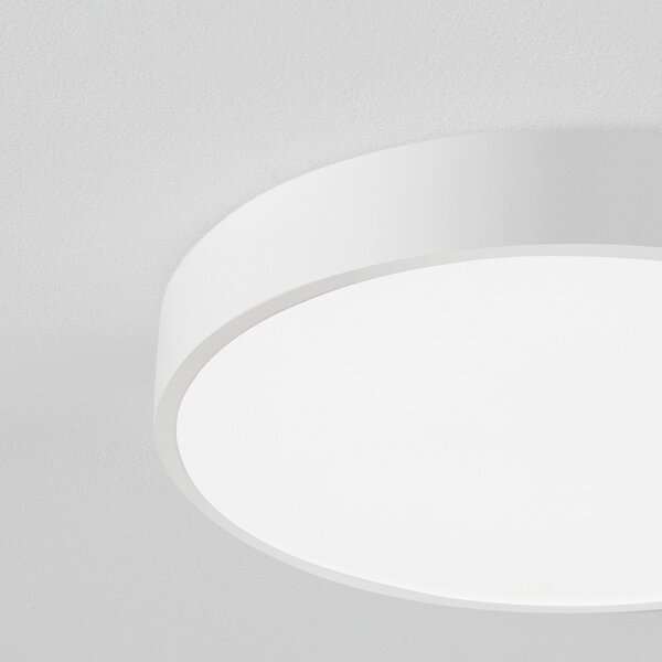 -25 % Dny MOMENTI– Bílé kovové stropní LED světlo Nova Luce Hadon 40 cm