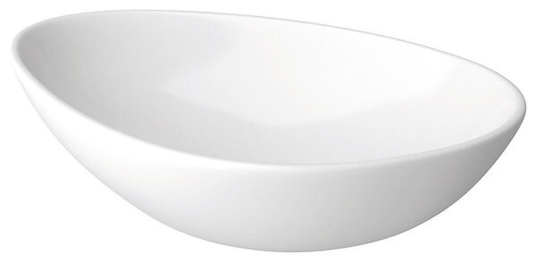 Umyvadlo na desku asymetrické Cersanit Moduo 36,5 cm bílé