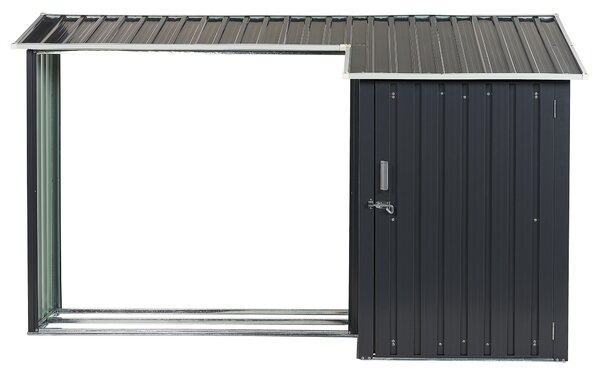Bouda na nářadí AOSTA 270 cm 105 cm Černá