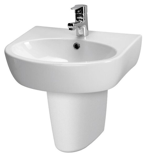 Závěsné umyvadlo Cersanit 50 cm bílé