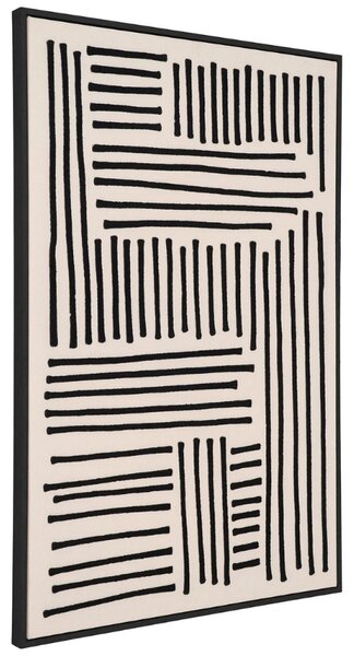 Nordic Living Abstraktní obraz Lirea 90 x 60 cm