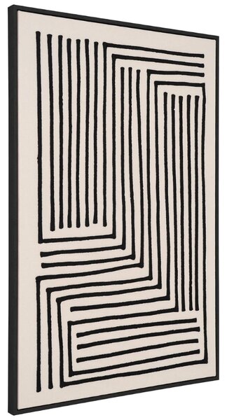-25 % Dny MOMENTI– Nordic Living Abstraktní obraz Lirea III. 90 x 60 cm