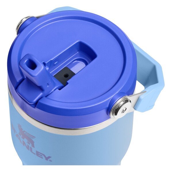 Modrá termoska z nerezové oceli 600 ml IceFlow™ Flip Straw 2.0 Tumbler Blue Sky – Stanley