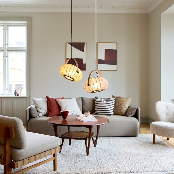 Halo Design Závěsné světlo DC Textile 40 cm