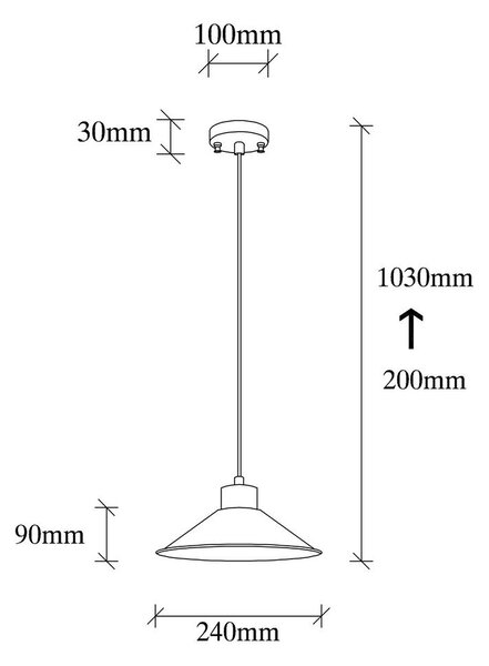 Tyrkysové/v přírodní barvě závěsné svítidlo s kovovým stínidlem ø 24 cm Manavgat – Opviq lights