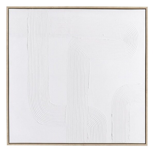 Ručně malovaný obraz s rámem/na plátně 83x83 cm Texture – Bizzotto