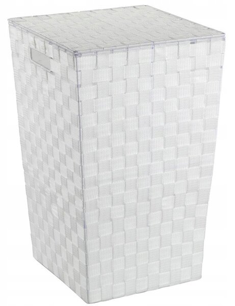 Bílý koš na prádlo do koupelny 48 l WENKO