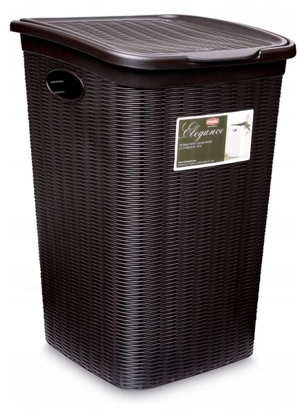 Volně stojící koš na prádlo Stefanplast 50 l béžový