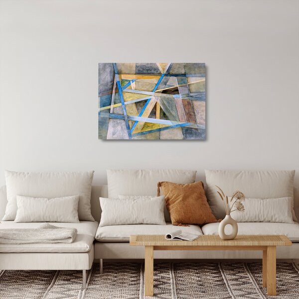 Skleněný obraz - Abstrakce (70x50 cm)