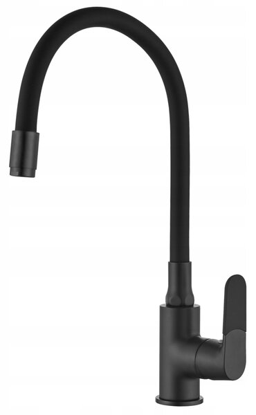 Kuchyňská baterie Invena Joga Plus stojací černá (BZ-32-P04)