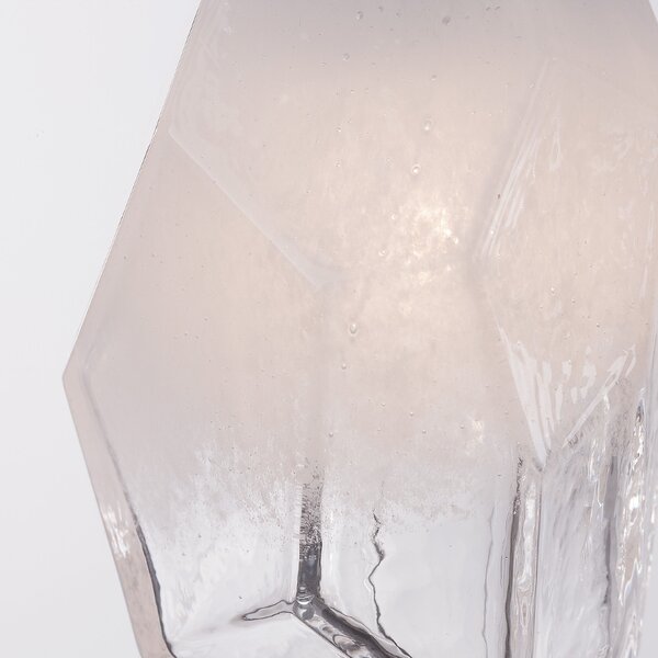 Skleněné závěsné světlo Nova Luce Ice 12 cm