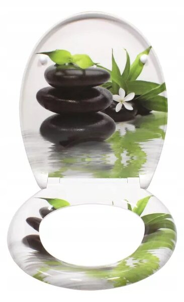 Sedátko na WC Schütte JASMIN, vícebarevné, duroplast