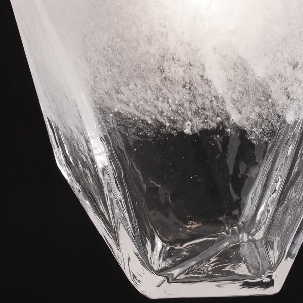 Skleněné závěsné světlo Nova Luce Ice 84 cm
