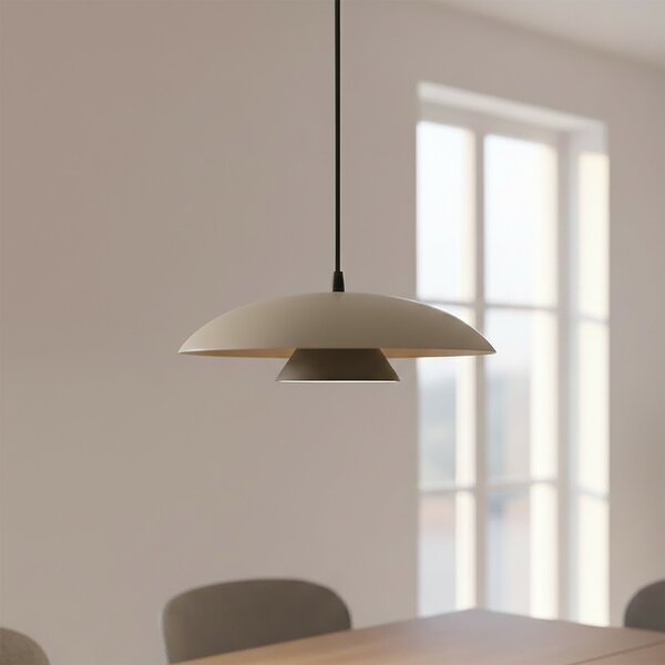 Závěsné svítidlo BABEL 1 – moka / černé, 1× GX53, šířka 30 cm