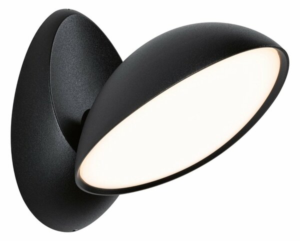 PAULMANN LED venkovní nástěnné svítidlo Batona IP44 137x110mm 3000K 12W 230V antracit hliník 947.67