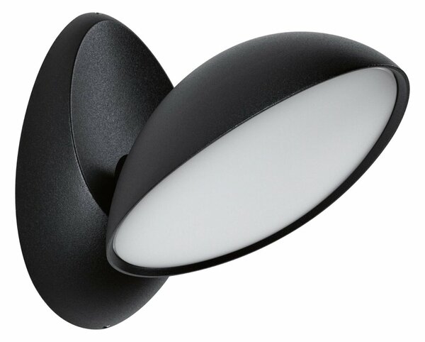 PAULMANN LED venkovní nástěnné svítidlo Batona IP44 137x110mm 3000K 12W 230V antracit hliník 947.67