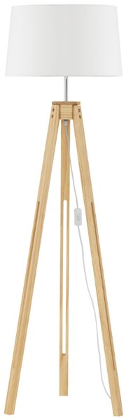 Bílá stojací lampa Nova Luce Le Roy 145 cm