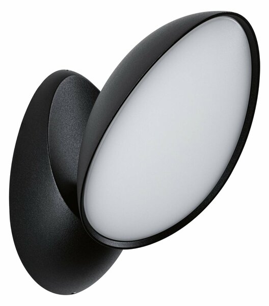 PAULMANN LED venkovní nástěnné svítidlo Batona IP44 137x110mm 3000K 12W 230V antracit hliník 947.67