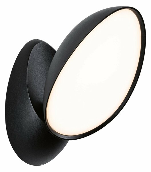PAULMANN LED venkovní nástěnné svítidlo Batona IP44 137x110mm 3000K 12W 230V antracit hliník 947.67