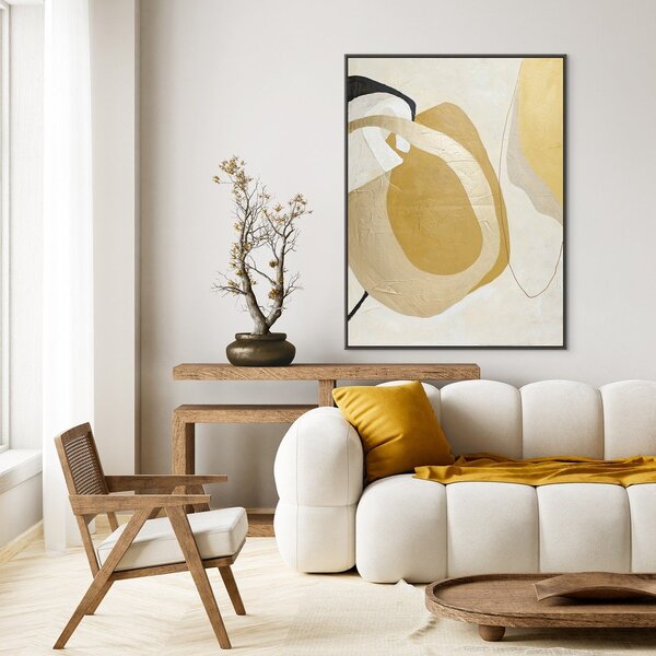 Ručně malovaný obraz s rámem/na plátně 91x121 cm Stardust – Malerifabrikken