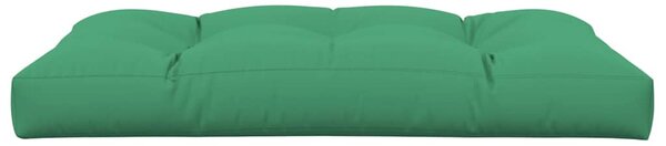 Poduška na palety zelená 120 x 80 x 12 cm textil 314417