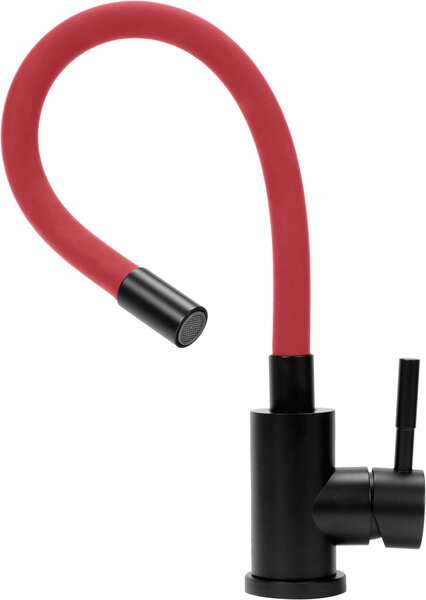 Stojánková kuchyňská baterie Fala Black Flexible