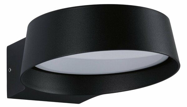 PAULMANN LED venkovní nástěnné svítidlo Capea Grand IP44 162x195mm 3000K 11,5W 230V 108° antracit hliník 947.89