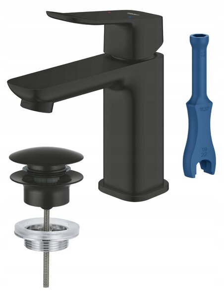 GROHE Páková baterie umyvadlová stojánková černá velikost S 1018572430