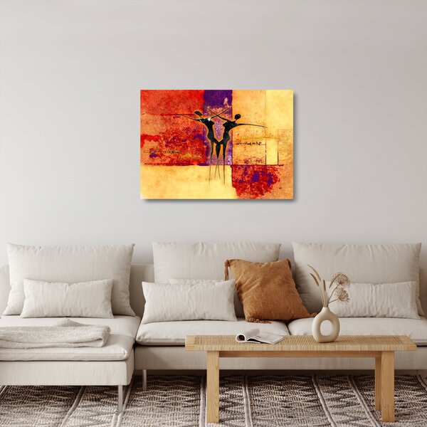 Skleněný obraz - Africké bohyně (70x50 cm)