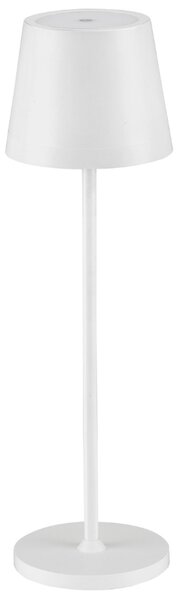 Bílá kovová nabíjecí stolní LED lampa Nova Luce Seina